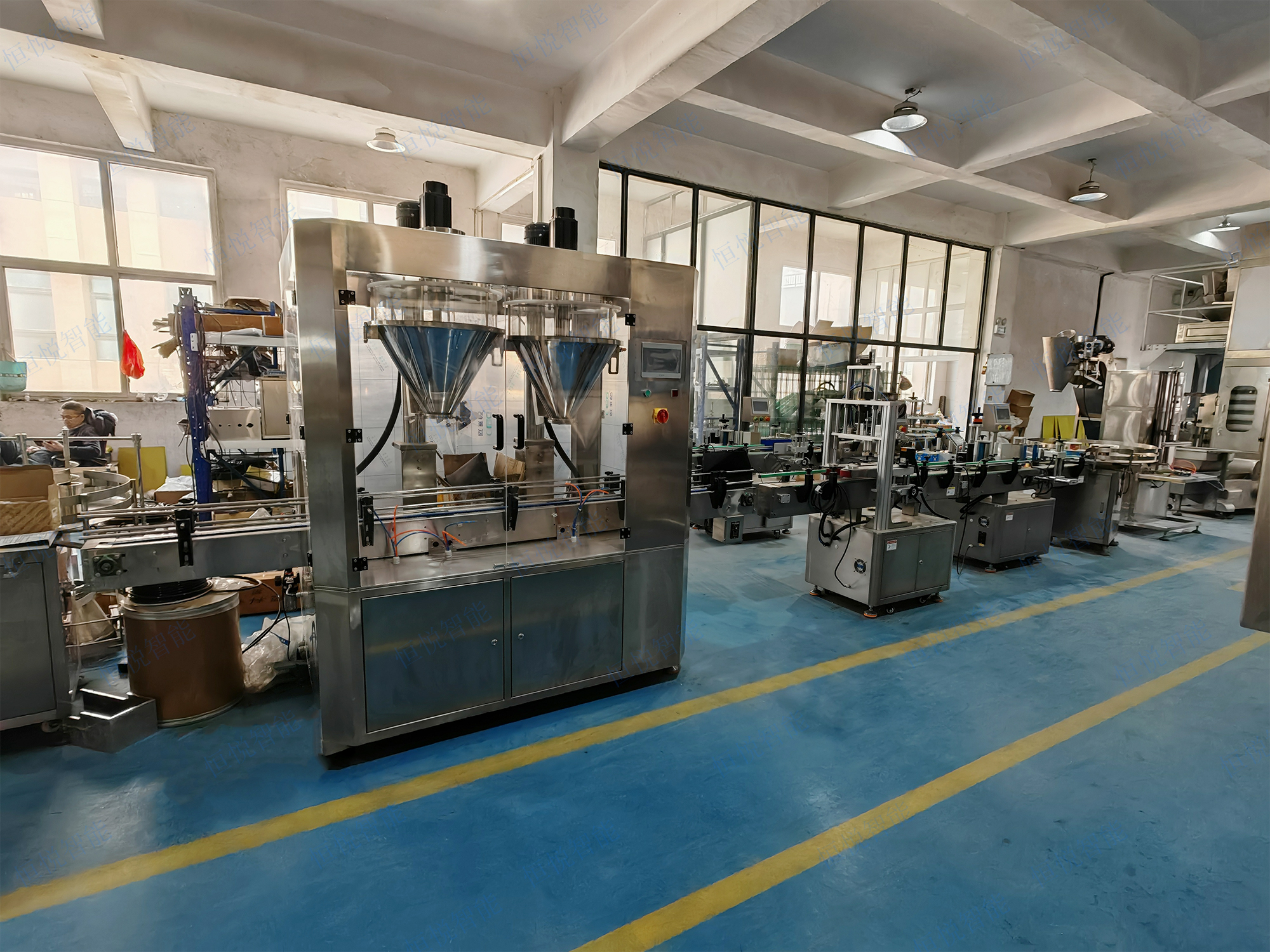 粉末灌裝機全自動生產線